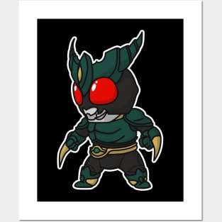 Kamen Rider Gills Chibi Style Kawaii Posters and Art